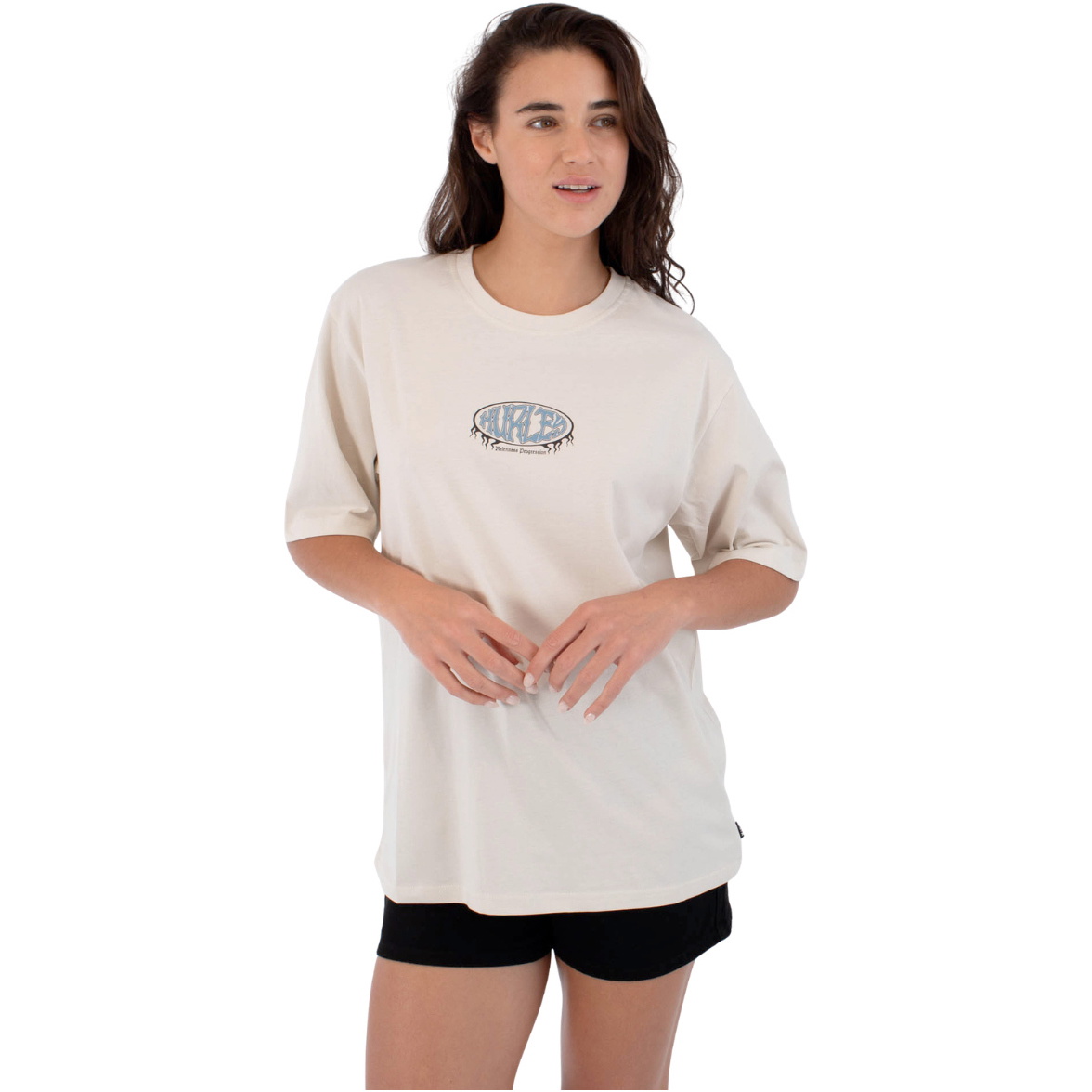 2026 Hurley Womens Hurley Urban Tide Tee WTSEU00033 - Bone